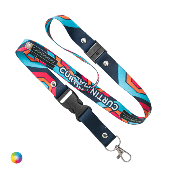 Custom branded dye sublimation Larnyards - Image 4