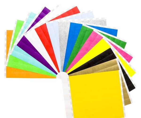 Premium Water-Resistant Tyvek-Paper Wristbands