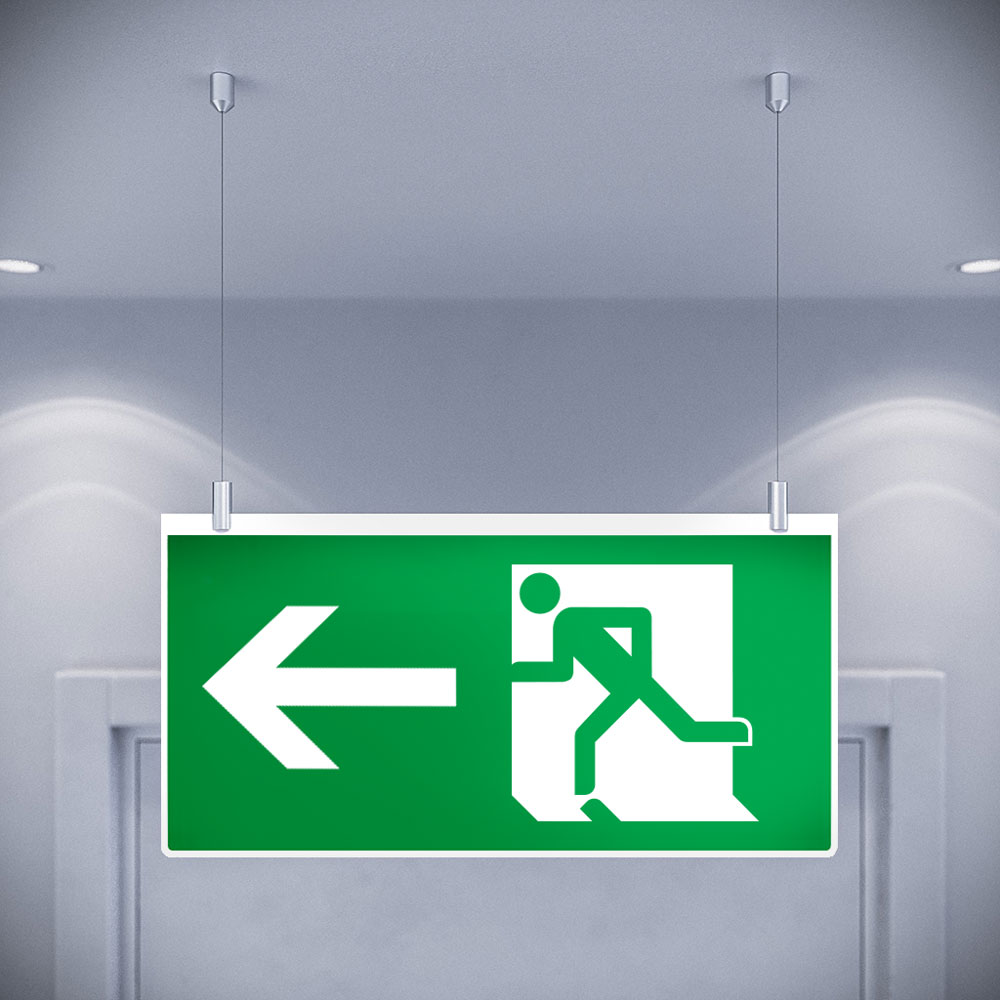 fire-exit-escape-sign-suspended-BSISO-7010-safety-signage-signbox-left Illuminated-fire-exit-sign