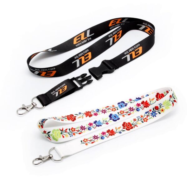 Custom branded dye sublimation Larnyards
