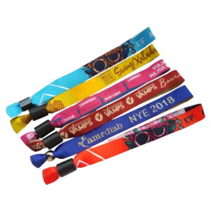 Satin-Fabric Branded wristbands