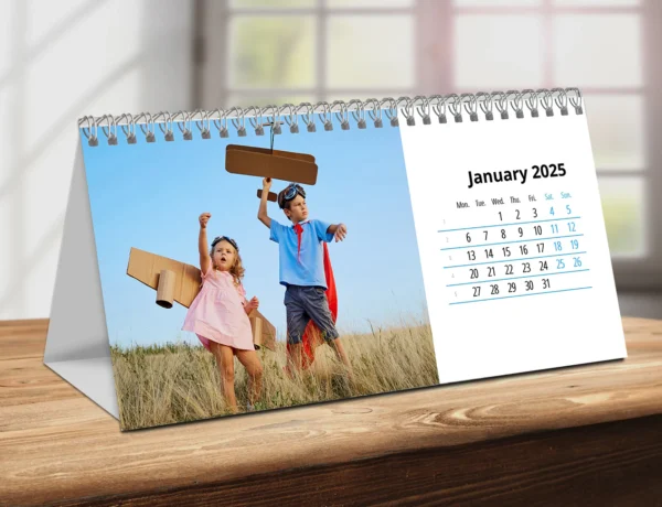 Custom Branded Table top-Desk top Calendar - Image 2