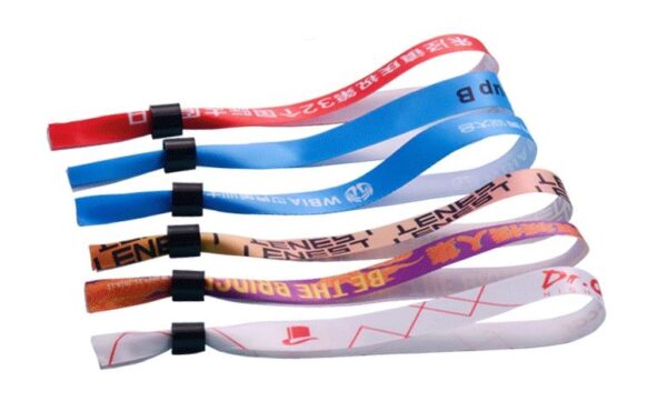 Satin-Fabric Branded wristbands - Image 4